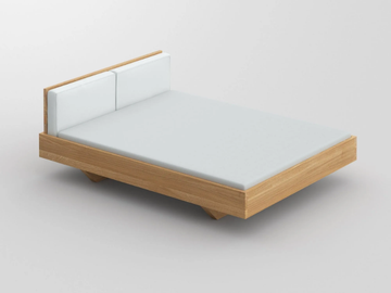 MEA - Solid wood double bed by Vitamin Design - view 3